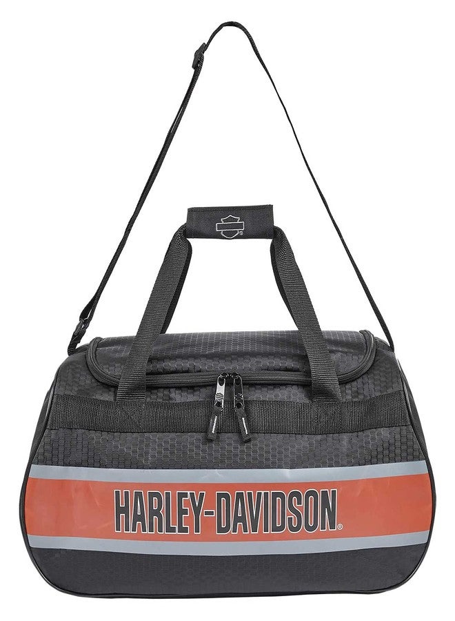 HARLEY DAVIDSON Harley-Davidson Trailblazer #1 Logo Duffel Bag w/Adjustable Strap - Rust Vintage - Image 2